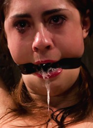 The Harder the Bondage the Harder they Cum Innocent Brunette Demolished